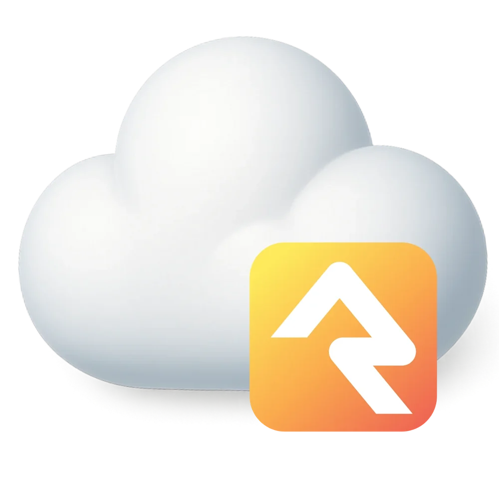 Cloud Hosting Illustration