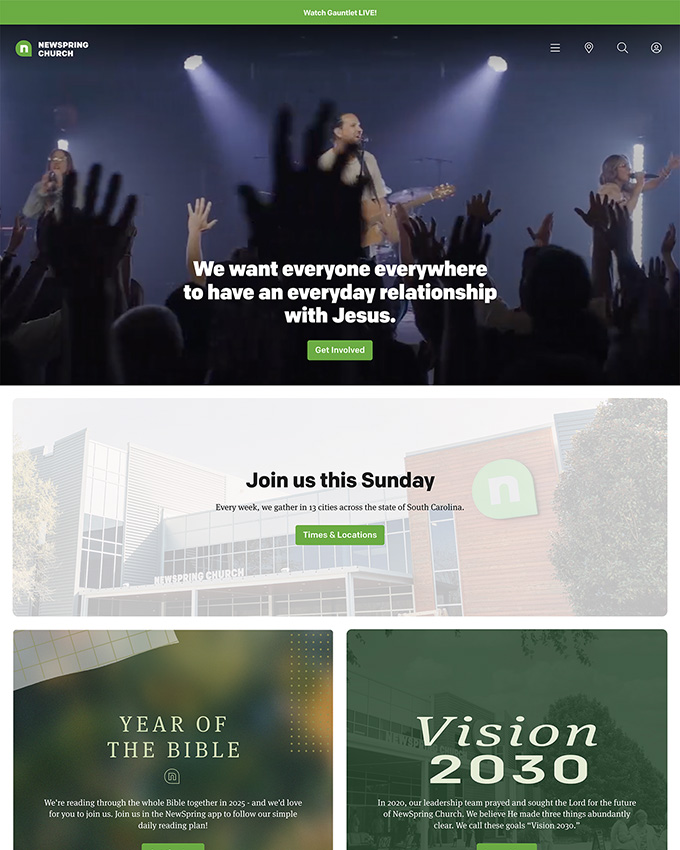 NewSpring Church - newspring.cc